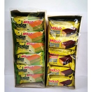 Apollo Chocolate/Pandan Layer Cake 24pkt