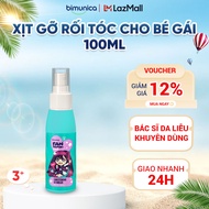 Dầu Gội Xả 2in1 BIMUNICA Fantomiki Cho Bé Gái từ 3 Tuổi 250ml Không Cay Mắt Làm Sạch Mềm Mượt Tạo Nế