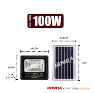 BOSCA Solar Light 30W/50W/100W/200W/300W IP67 Waterproof solar flood light with remote control Batte