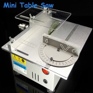 Mini Table Saw Precision Cutting Machine Electric Drill Multifunctional Grinder Woodworking Table Saw with 5 Saw bla00