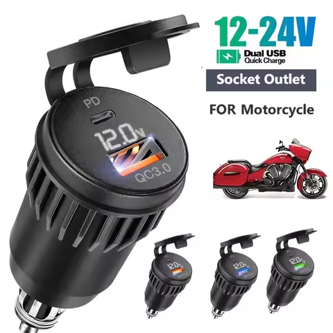 QC 3.0 motorcycle socket bmw usb charging for motorcycle bmw r1200rt 2005 k1600b f 850 gs c400x bmw 