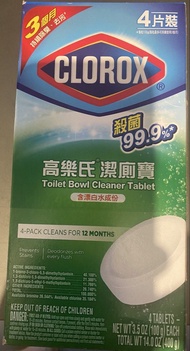Clorox 高樂氏潔廁寶 4片裝