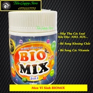 BIOMIX Plus 3 in 1 - Men Vi Sinh Đậm Đặc Cho Hồ Cá Tép Thủy Sinh (Hủ 100gram)