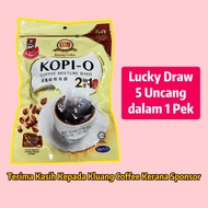 Kluang Coffee 2 in 1 Kopi-O with Sugar 5 Uncang dalam 1 pek