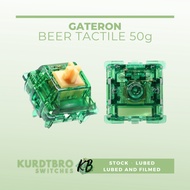 Gateron Beer Tactile 50g per 10 PCS Kurdtbro Switches