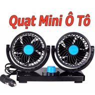 12v, 24v mini fans for cars and cars that can rotate 360