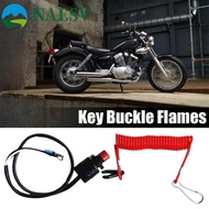 NAESV Kill Switch Tether Cord, Stretchable Universal Boat Kill Switch Lanyard, Emergency Stop Switch
