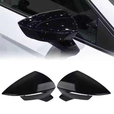 Car Side Wing Rearview Mirror Cover Cap for SEAT Leon Lion Mk3 5F ST FR Cupra 2012-2020 Ibiza Mk5 V 