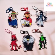 Pre Forsaken Keychain,Acrylic Keychain | 1x1x1x1,Two Time,Elliot,007n7,C00lokid,Mafioso