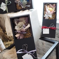 迷你花束禮盒 - 生日禮物 情人節禮物 居家裝飾 乾燥花