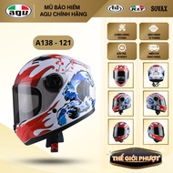 [A138-121] AGU Helmet A138-121 - UNISEX STAMP, Genuine Fashion for Men & Women