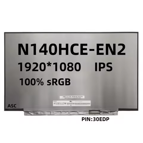 N140HCE-EN2 Rev.C2 N140HCE EN2 LED Display LCD Screen Matrix 14.0" IPS 30Pin