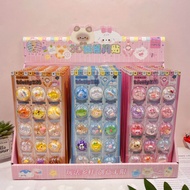 2026 New Shake Flash Sticker 3D 3D 3D Relief Sticker Candy Crystal Sticker Childrens Toy Decorative 