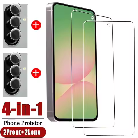 4IN1 Screen Protector For Samsung Galaxy A57 5G A37 A56 A55 A54 A17 A36 A26 A16 A35 A25 A15 A34 A14 