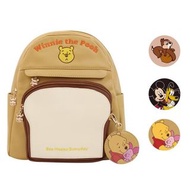 迪士尼系列湯種吐司配色雙層後背包（共3款）