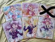 星夢學園 偶像活動 色紙 冰上堇 新條雛姫 櫻庭蘿拉 虹野夢 姫石來希 友希愛音