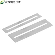 MIOSHOP 3Sets Guitar Fret Guard, Silver Color 7.8cm Size Fret Wrap, Practical Steel Fret Protector G