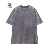 Wash X WEAR t-shirt with loose form and loose sleeves oversite XW01