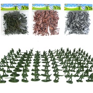 100 pcs soldier military army toys set figure kids education toy