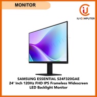 SAMSUNG ESSENTIAL MONITOR S24F320GAE 24 INCH 120HZ FHD IPS LED BACKLIGHT FRAMELESS WIDESCREEN MONITO
