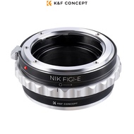 SONY K&F Concept Mount Lens Adapter Nikon G AF-S F AIS AI F Mount G-Type D/SLR to Alpha E-Mount NEXs