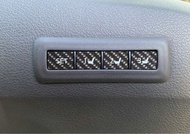 20 系列 25 系列 Alphard 座椅記憶開關座椅貼紙客製化內裝電動座椅位置光澤銀色 ANH