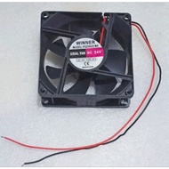 24V 0.08A Dc Fan Size 8 X 8 Cm
