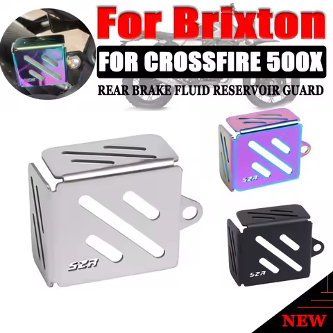 For Brixton Crossfire 500 X 500X Motorcycle Accessories Rear Brake Fluid Reservoir Guard Cover Oil T