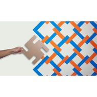 3d brick motif prints/patterns/Mals/3D wall paint patterns/3D motif painting tools type 05