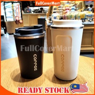 (HM20) Double Stainless Steel 304 Coffee Mug Car Thermos Mug Leak Proof Travel Thermos Cup Flask