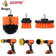3pcs Power Scrubber Brush Set For Bathroom Drill Scrubber Brush For Cleaning Cordless Drill Attachme