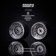 1/64 Custom Wheels Sakura model BBS RS