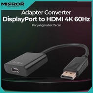 DisplayPort to HDMI 4K 60Hz Converter Adapter