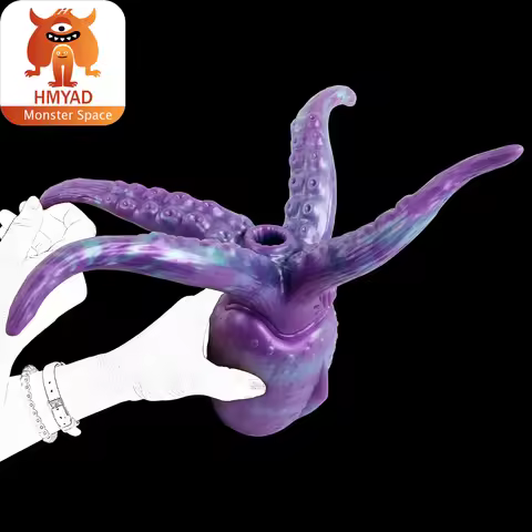 HMYAD Lifelike Alien Octopus Pocket Pussy Stroker Mens Masturbation Cup Fantasy Tentacle Anal Plug S