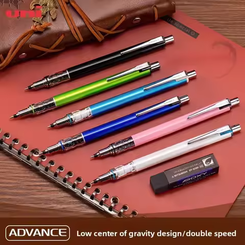 Japan UNI M5-559 Rotary Mechanical Pencil 0.3/0.5/0.7mm Kuru Toga ADVANCE Mechanical Pencil Low Cent
