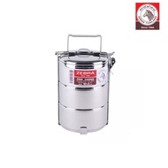 Zebra Stainless Steel 3 Tier Tingkat Food Carrier 12cm