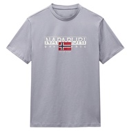 2025Napapijri Men's Aylmer Short Sleeve Peripheral Pattern Printnew23 RRZA