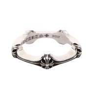【二手】Chrome Hearts 戒指 - Plus & Bone 925 純銀男士戒指 - 二手