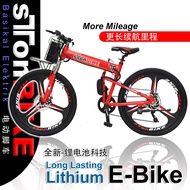 StonBike Electric Bike Bicycle e-bike electric scooter e-sooter basikal elektrik  (LAN2603N) 锂电池电动脚车 locate  warranty
