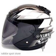 🊕* Free Tinted Visor * Yamaha Shoei J-Force 2 JF2 V8 Yamaha Factory Helmet Topi Dewasa ( Black / Hitam )