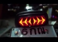 สินค้าขายดี++ ไฟท้ายแต่ง Lamborghiny ใส่ MSX125 MSX125 SF CBR650F CTX700 CB650F DEMON125 ราคาถูก อะไ