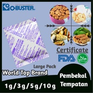 Ready stock Food Grade Desiccant Sakamoto Safe Lime 1g/3g/5g/10g Food Grade Moisture Absorber(Better