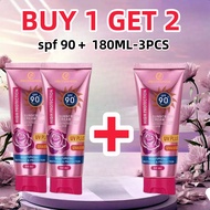Sunblock face and body SPF90+ PA+++ Sunscreen Cream High Protection UV+Whitening
