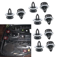 [mfnpqcn] Automotive Door Panel Retainer Clips 8E0-868-243 Nylon Push Fastener Set for Audi A3 A4 B6