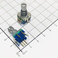 [2 Pieces]- EC11 Rotary Encoder 20 Positions 15mm TechZone Viet