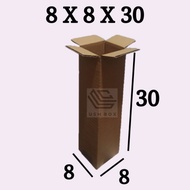 Cardboard Box 8 x 8 x 30