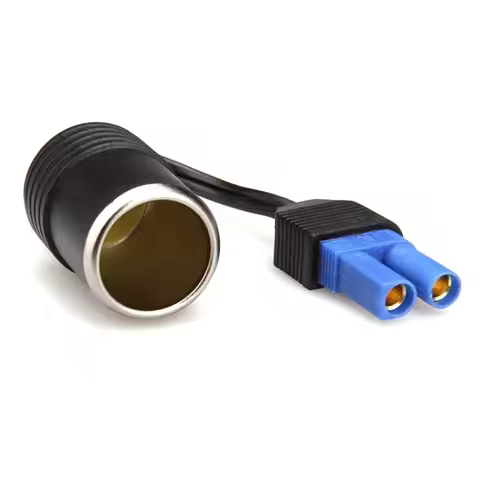 12V Portable EC5 Cigarette Lighter Socket Adapter Connector for 12V Car Battery Booster Car Jump Sta