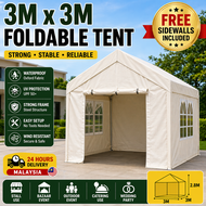 Folding Canopy Canopy Tent Folding Tent Khemah High-Quality Outdoor Tent Gazebo Khemah Lipat Bazaar