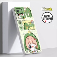 Case Realme Narzo 50i - Casing Realme Narzo 50i - Eksotik - Silikon Dino Cute - Cassing Hp - Aksesor
