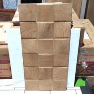keramik dinding 20x40 motif kayu embos timbul
